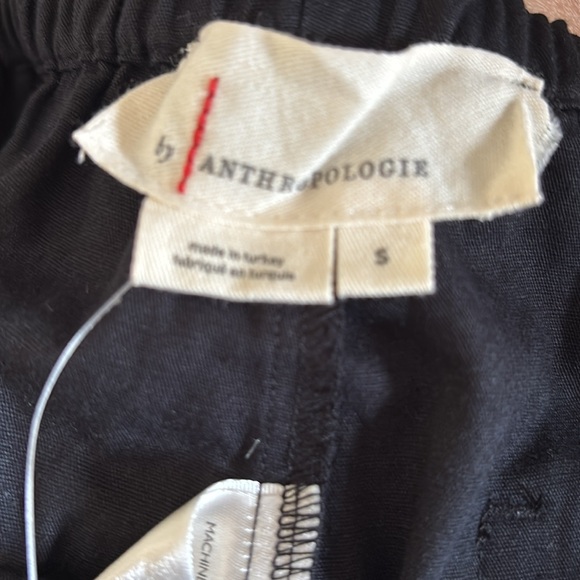 Anthropologie | black linen Athletic shorts running shorts - Picture 3 of 10